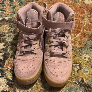 Adidas Women Forum Mid Mauve Pink Magic